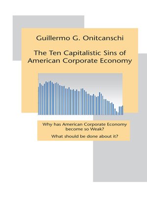 cover image of The Ten Capitalistic Sins of American Corporate Economy